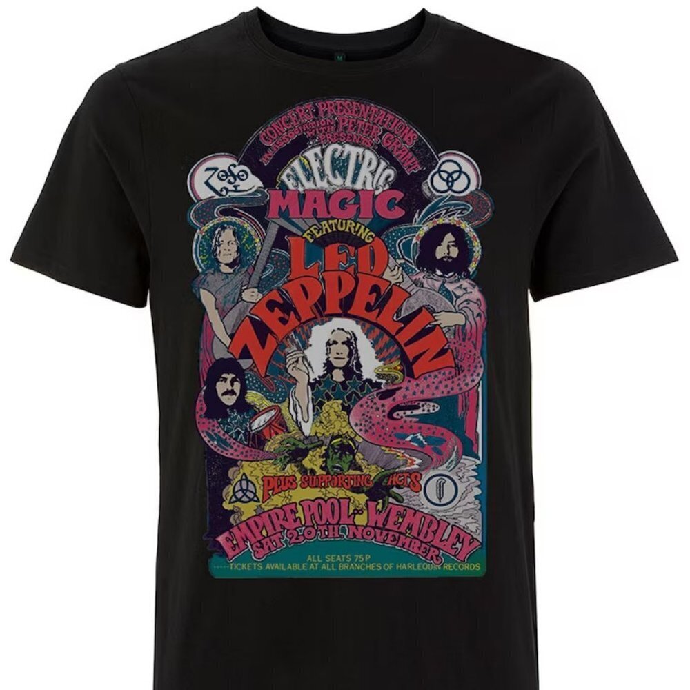 Led Zeppelin Summer  Tshirt For Music Fan Unisex  Tshirt